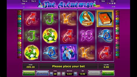 The alchemist игровой автомат